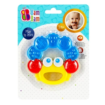 Прорезыватель BamBam для малышей Краб (359920)
