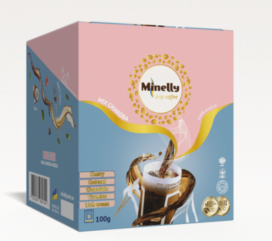 Кофе в дрипах Minelly Міх Вкусовая 10 шт Минелли