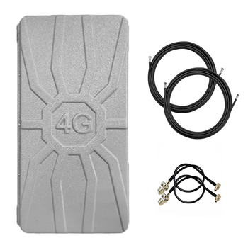 Комплект антенны RunBit Spider 2х16Дб, (800–2700 МГц)