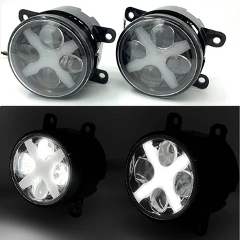 Противотуманные фары ПТФ туманки LED Leader на Suzuki Splash DRL-white 30W 08-18 Сузуки Сплеш SV063983