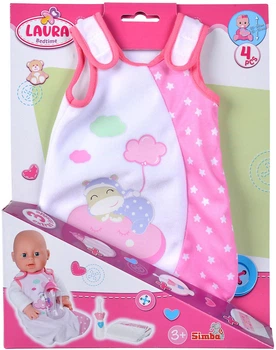 Zestaw akcesoriów Simba Laura Bedtime 105400001 (4006592075231)