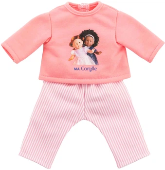 Piżama dla lalek Corolle 36 cm Różowa 9000212940 (4062013212944)