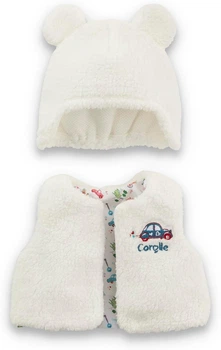 Zestaw ubrań dla lalek Corolle Zimowa czapka i kamizelka 30 cm 9000111080 (4062013111087)