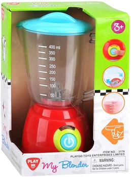 Zestaw zabawek PlayGo My Blender Czerwony-błękitny 3176 (4892401031761)