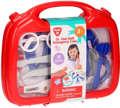 Zestaw zabawek PlayGo Dr. Feel Well Emergency Case 12 elementów 2930 (4892401029300)