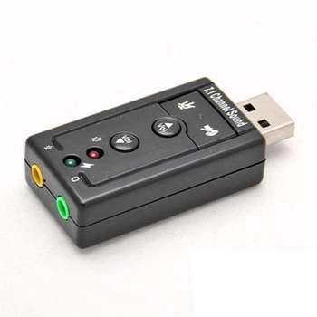 Внешняя звуковая карта TOTO USB 7.1 3D Sound card
