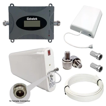 Репитер усилитель мобильной связи и интернета Lintratek KW16L-DCS GSM 4G 1800 МГц (10/8 дБи)