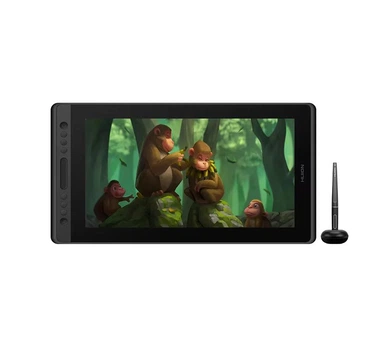 Графічний дисплей Huion Kamvas Pro 16 GT156 black, 15.6", 5080 LPI, 8192 levels, 1920x1080 для графічного дизайна
