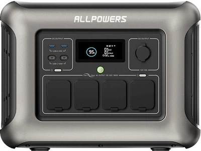 Зарядна станція Allpowers R1500 1800 Вт / 1152 Вт⋅год / LiFePO4