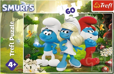 Пазли Trefl The Smurfs Зачарований ліс 60 елементів (5900511174014)
