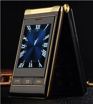 Мобільний телефон смартфон Tkexun G10 (Yeemi G10-C, Happyhere F7) black. Dual display - екран 3,5'', 2 SIM, 3000 мАг