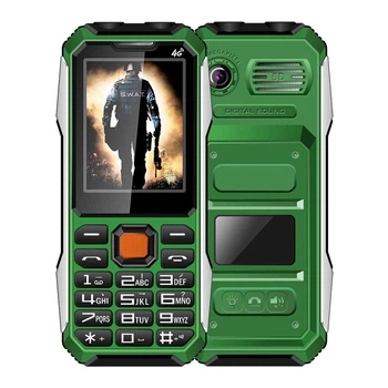 Мобільний телефон смартфон H-Mobile A6 (Happyhere A6) green - екран 2,4'', 2 SIM, 6800 мАг