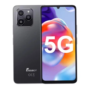 Мобільний телефон смартфон FOSSiBOT S1 5G 12/128Gb black - екран 6,745'', 2 SIM, 4900 мАг