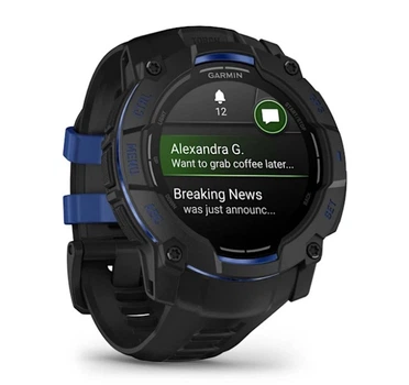 Смарт-часы GARMIN Instinct 3 50mm AMOLED Black with Black Band (010-03020-03)