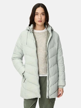 Куртка демісезонна подовжена з капюшоном жіноча Camel Active Jacket 320560-6F28-35 42 Сіра (4063366128432)