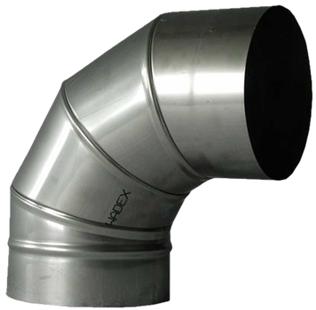 Kolano kominowe Wadex 50575287 90° 120 mm (5900309002017)