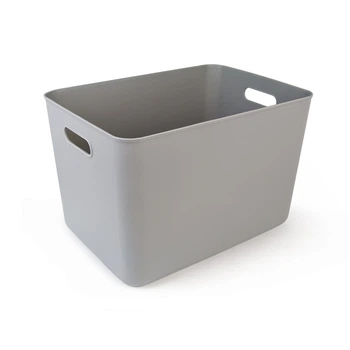 Ящик для хранения MBM HOME FH-14 XXL GRAY пластиковый серый
