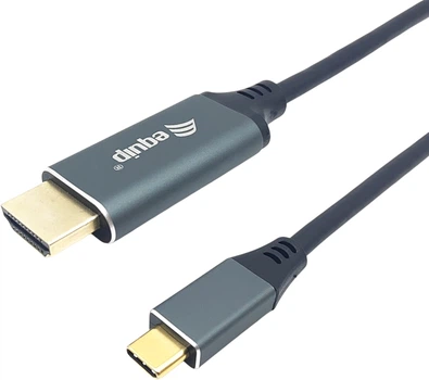 Kabel Equip USB Type-C Male to HDMI Male 2 m Black (133416)