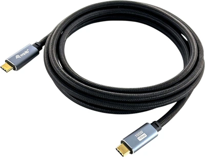 Kabel Equip USB Type-C Male to USB Type-C Male 2 m Black (128357)