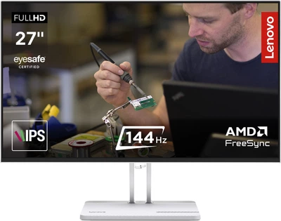 Монітор 27" Lenovo L27-4C (67DEKAC1UA) -- FHD IPS / 144 Гц / 1 мс (MPRT) / sRGB 99% / AMD FreeSync / Speakers 3Wx2