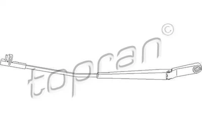 Щітка склоочисника TOPRAN / HANS PRIES 113485 Skoda Octavia 1Z1955410, 1Z1955410A