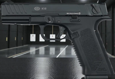 Пистолет пневматический SAS K18 Blowback кал. 4.5 мм BB