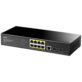 PoE-комутатор Cudy GS2008PS2 керований L2 гігабітний з 8 портами PoE 120 W (11 портів) HDSYR_7929