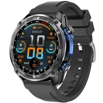 Часи наручні смарт UWatch Smart Navigation Pro GPS 2 ремінця Чорний (2861448527)