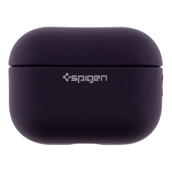 Футляр TPU Spigen Leather Armor для Airpods Pro 3 Purple