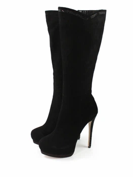 Женские демисезонные сапоги It-girl D9296-Z1431-001A 40р-25,5 см Черный (2000000234038)