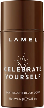 Кремовые румяна LAMEL Celebrate Yourself Soft Blush Stick 01 5 г (0810170178528)