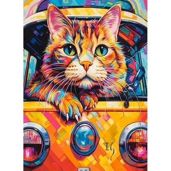 Пазлы Автобус для Котофея 100 элементов