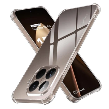 Чохол Fiji Proof для Xiaomi 15T Pro прозорий бампер із посиленими бортами Transparent