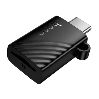 Кардрідер HOCO HB53 Type C Micro SD Чорний