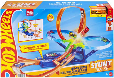 Трюкові траси Mattel Hot Wheels Mir-Air Crash + авто 1:64 (194735293841)