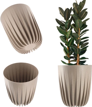 Екологічний горщик Kadax Costa з вставкою 30 см Лате (K3807)