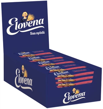 Упаковка Галеты из овса ELOVENA с брусникой 30 г х 30 шт