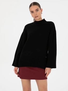 Светр в'язаний жіночий Pierre Cardin G022SZ0TK-000-2254976(Siyah) XL Чорний (8683859331680)