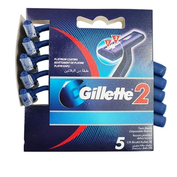 Станок Gilet 2 лезвия 5 шт (1631)