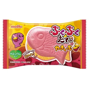 Японская вафля Meito Puku Puku Tai 16,5 г