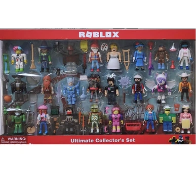 Огромний набір ігрових фігурок Roblox 24 фігурки Роблокс для дітей від 3 років пластикові фігурки для гри