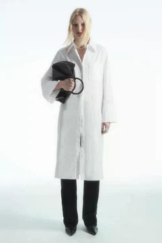 Сукня жіноча COS deconstructed midi shirt dress 1228158001 36 Білий