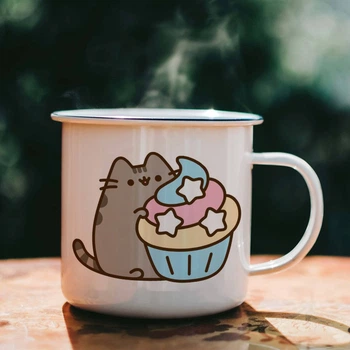 Чашка металическая Pusheen Пушин 330 мл (ПУ00014)