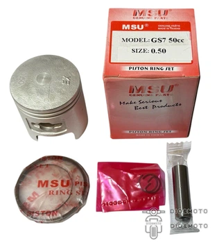 Поршень + кольца 0.50 Honda TACT AF16 49cc MSU