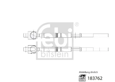 Рульова тяга TOYOTA RAV 4 III 05- Febi Bilstein (183762)