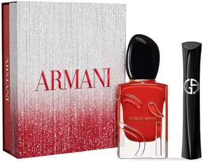Zestaw damski Giorgio Armani Si Passione Woda perfumowana 50 ml + Tusz do rzęs Vertigo Lift Czarny 10 ml (3614274692730)