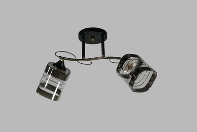 Декоративная люстра INTEREES IS 96430/2 BK+AB