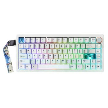 Механическая клавиатура Cidoo QK75 Белая