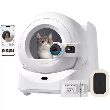 Смарт лоток для кошек PETKIT Purobot Ultra автоматический туалет з AI камерою, Bluetooth, Wi-Fi