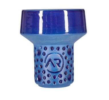 Чаша глиняная для кальяна Aroma Uniform Blue глазурованная Classic Killa